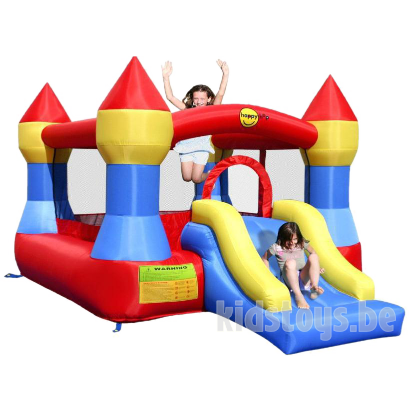 indruk Onze onderneming Snel Happy Hop Castle Bouncer with Slide | Happybounce.be